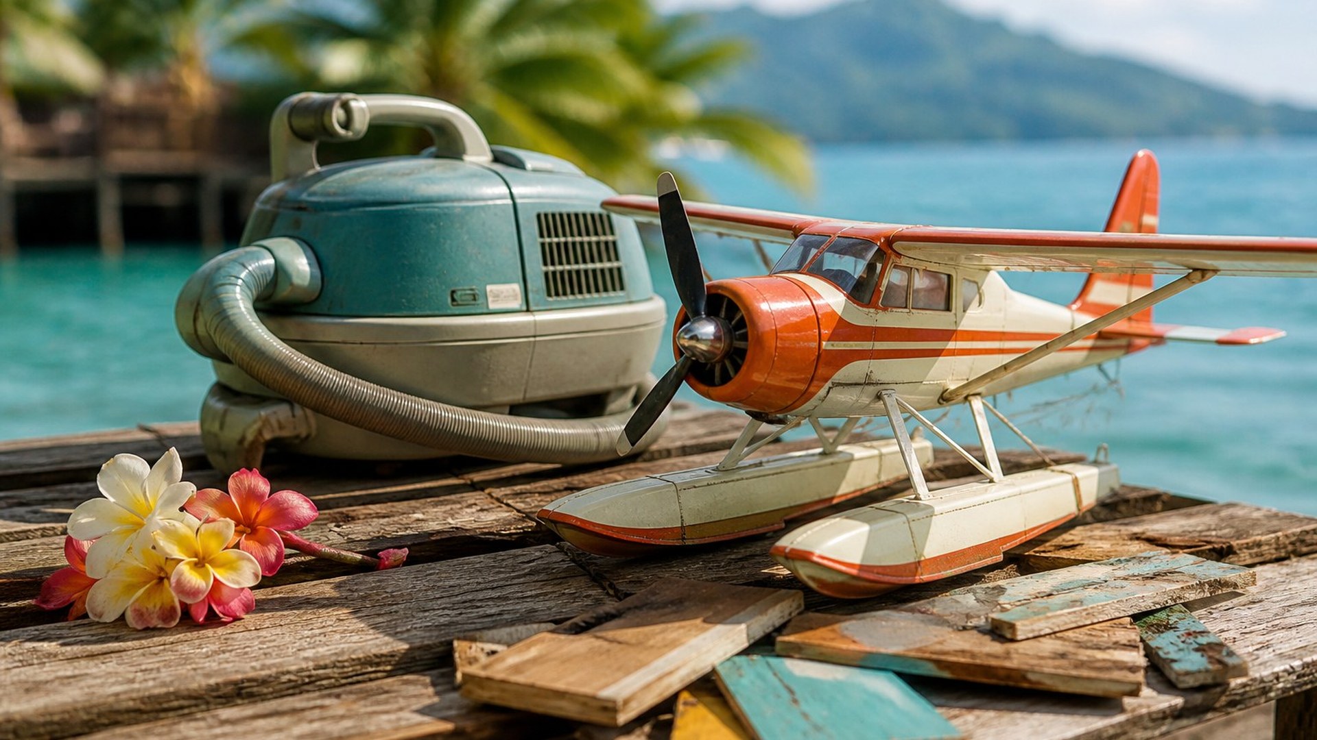 Review: Lou's Lagoon is a seaplane with a vacuum attached