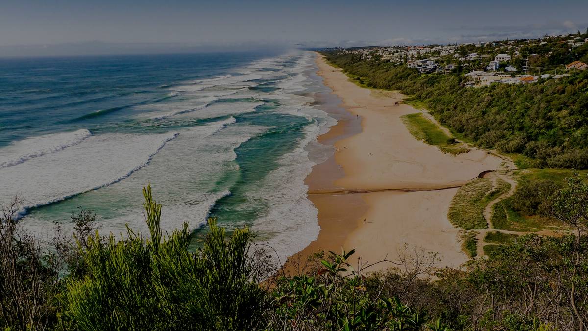 Sunshine Beach Queensland coastline