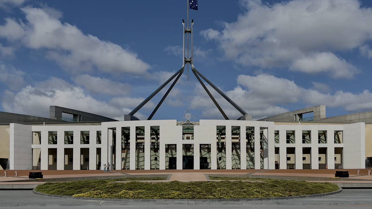 Parliament House Canberra exterior