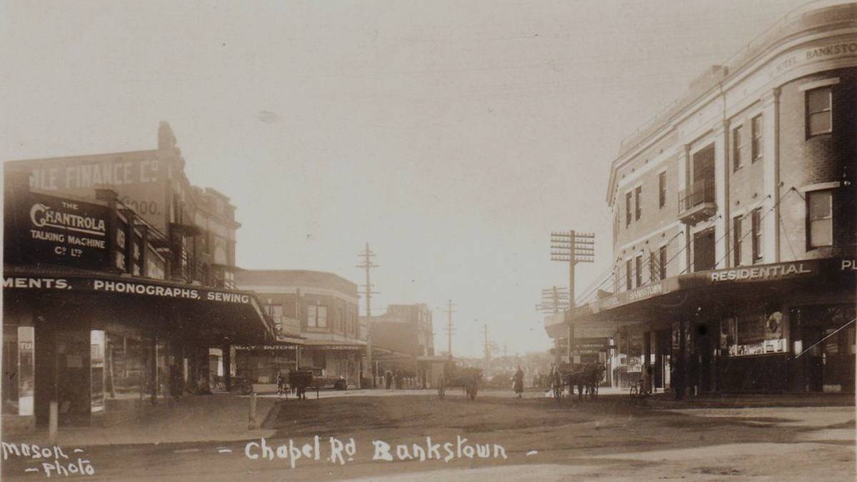 Chapel Road Bankstown archival street