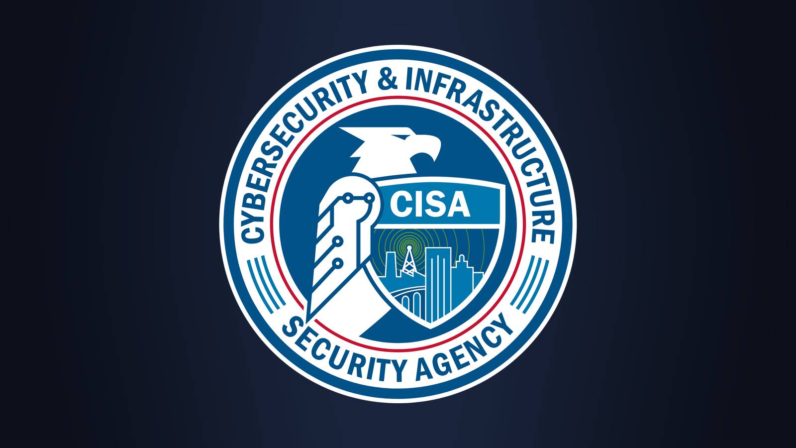 The seal of the US Cybersecurity and Infrastructure Security Agency