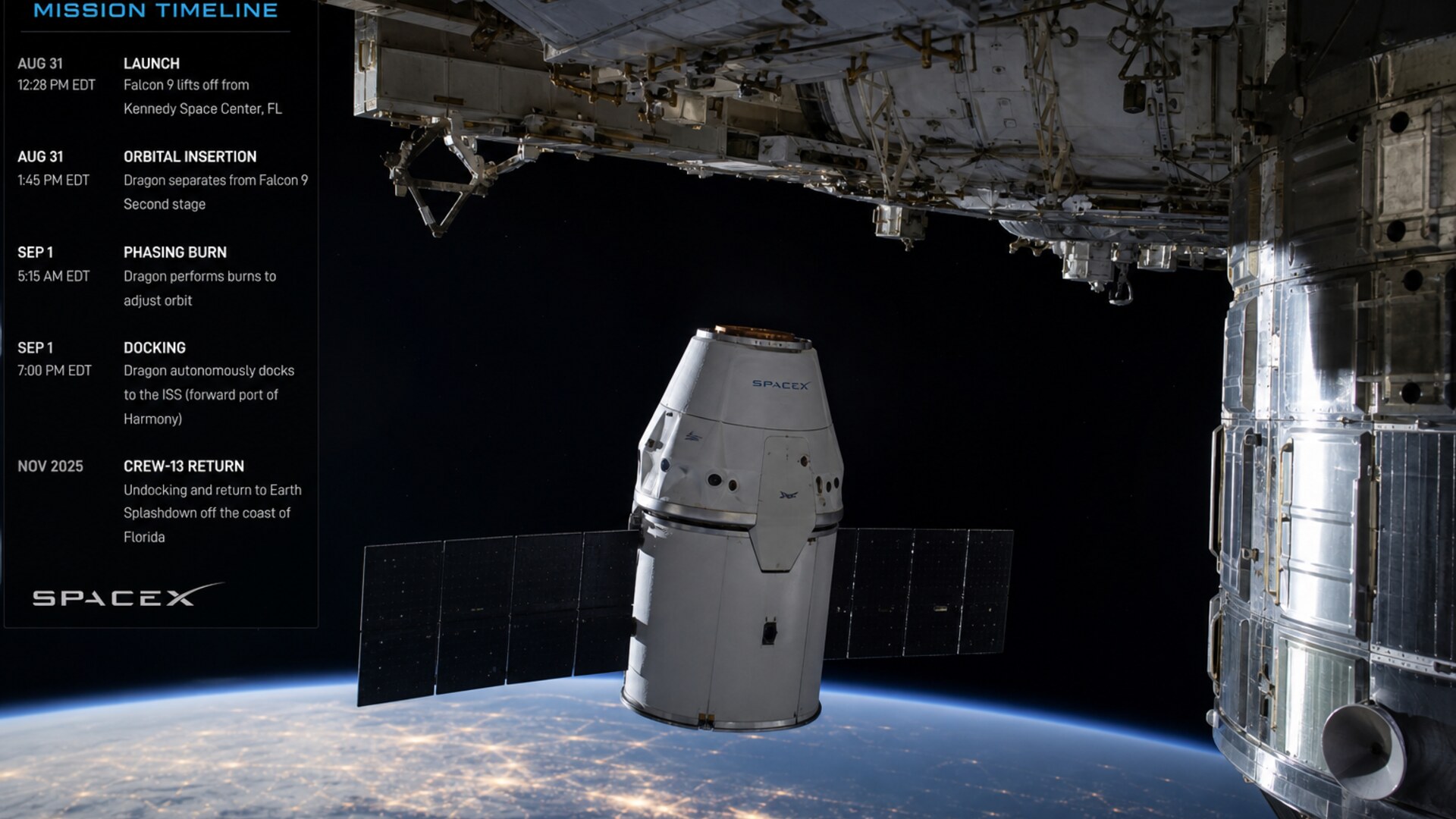 NASA slipped Crew-13 after a Dragon oxidizer leak