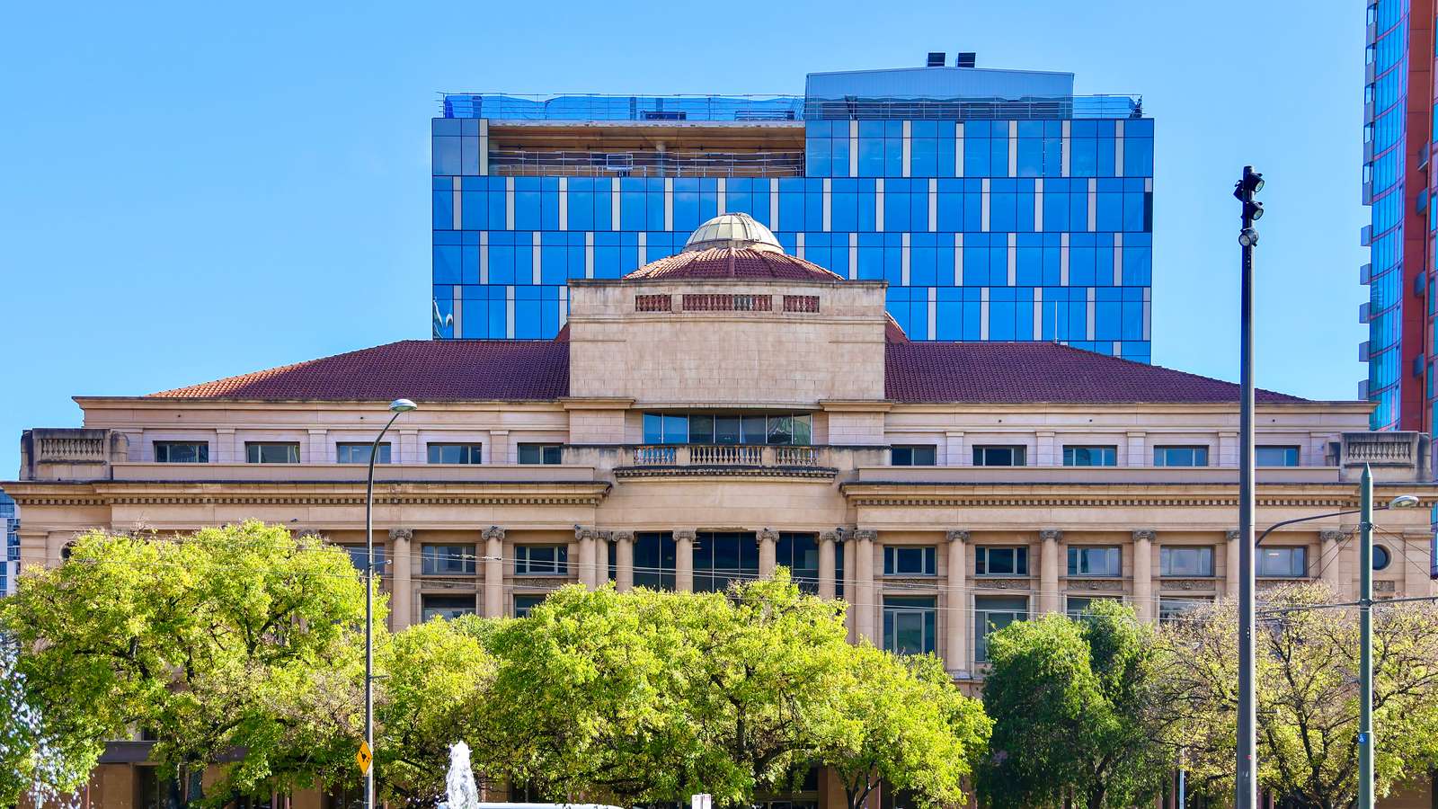 The Sir Samuel Way Building in Victoria Square, Adelaide