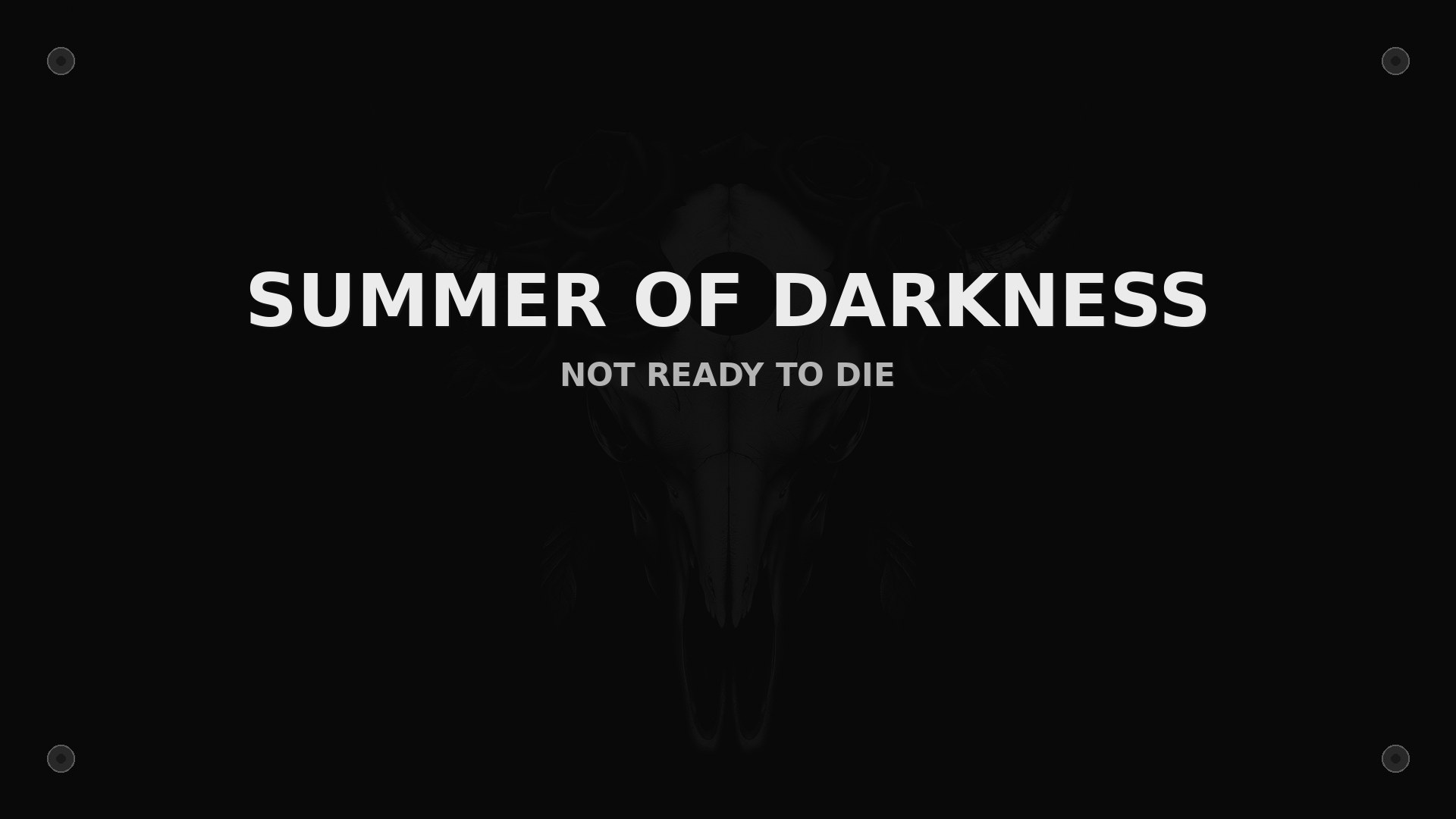 Lyric plate still for Summer of Darkness