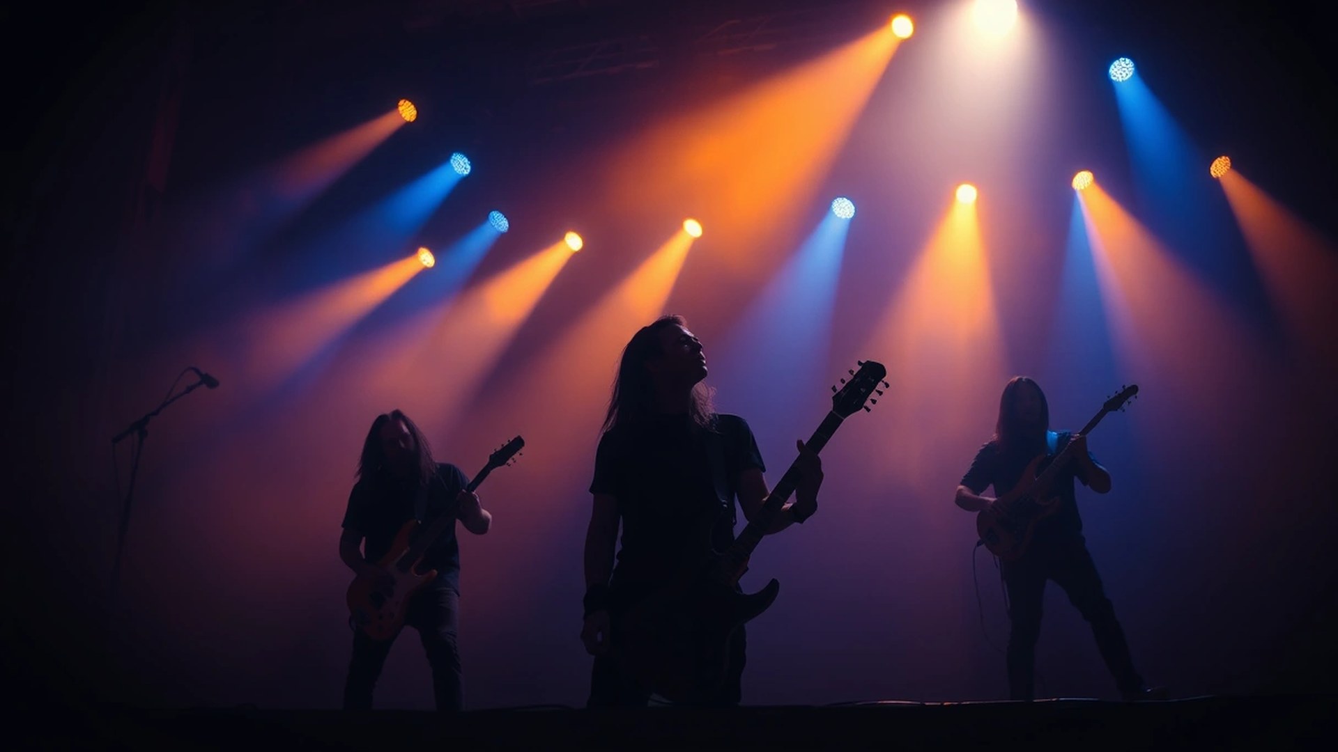 Stage wash silhouette still