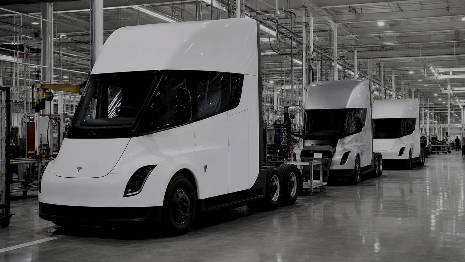 Charging hardware and truck outline