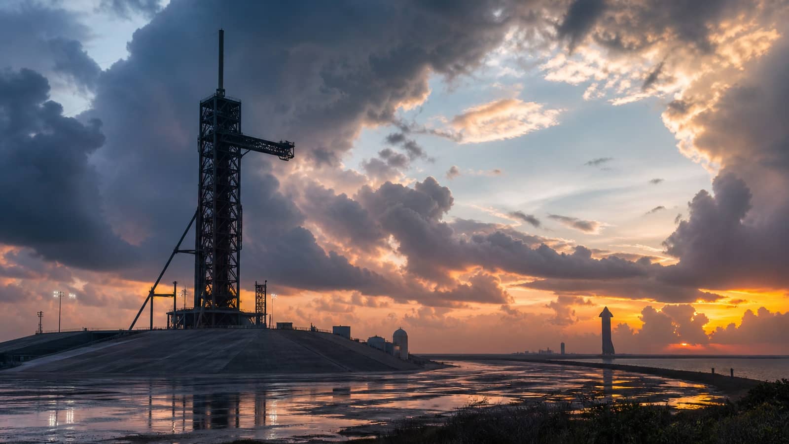 Florida Starlink Waits on Starship