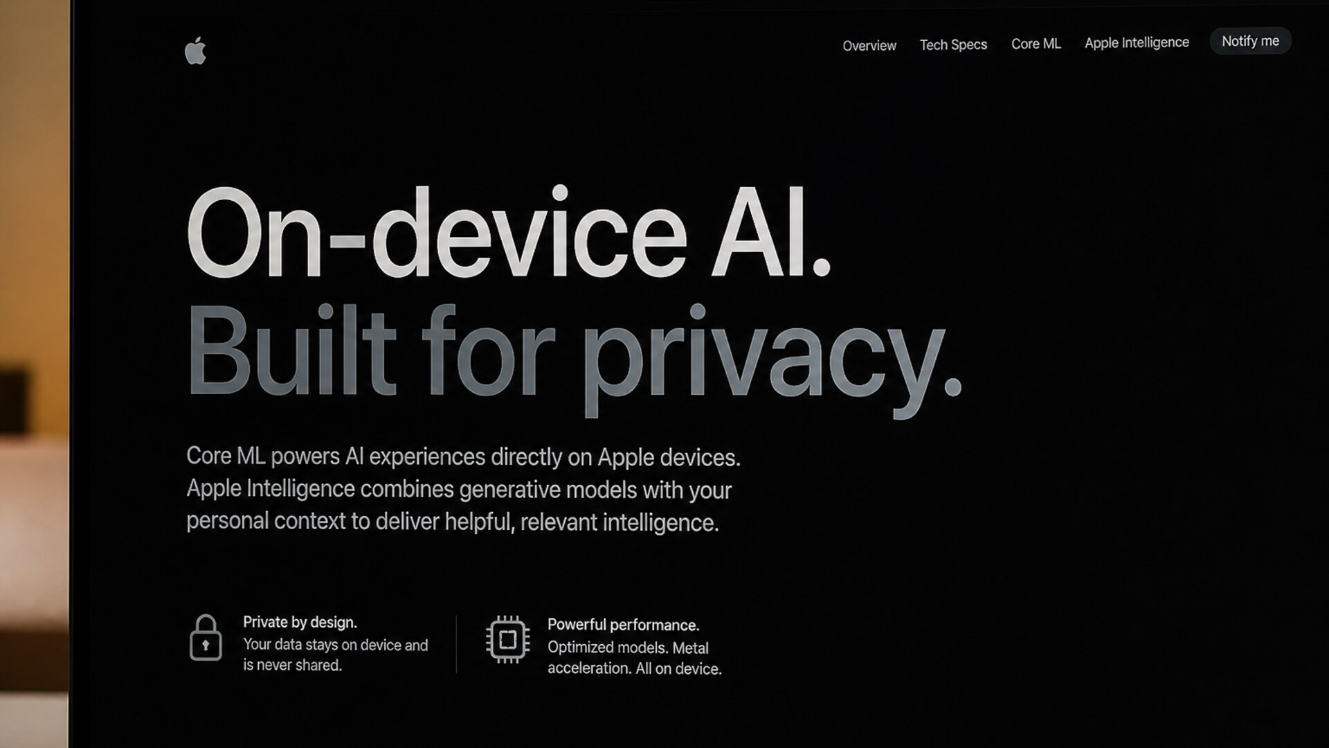 Apple opens Core AI so apps load a model like a font