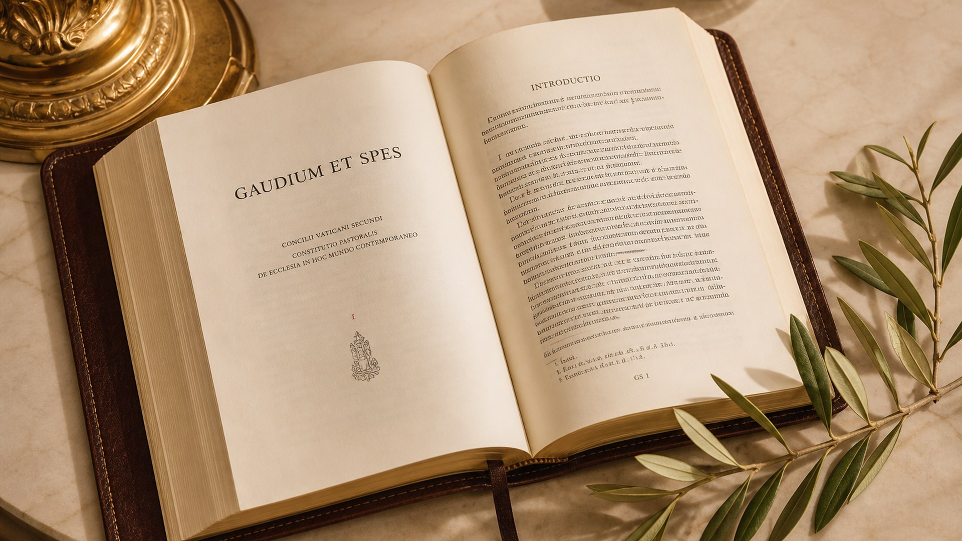 Leo opened Gaudium et Spes