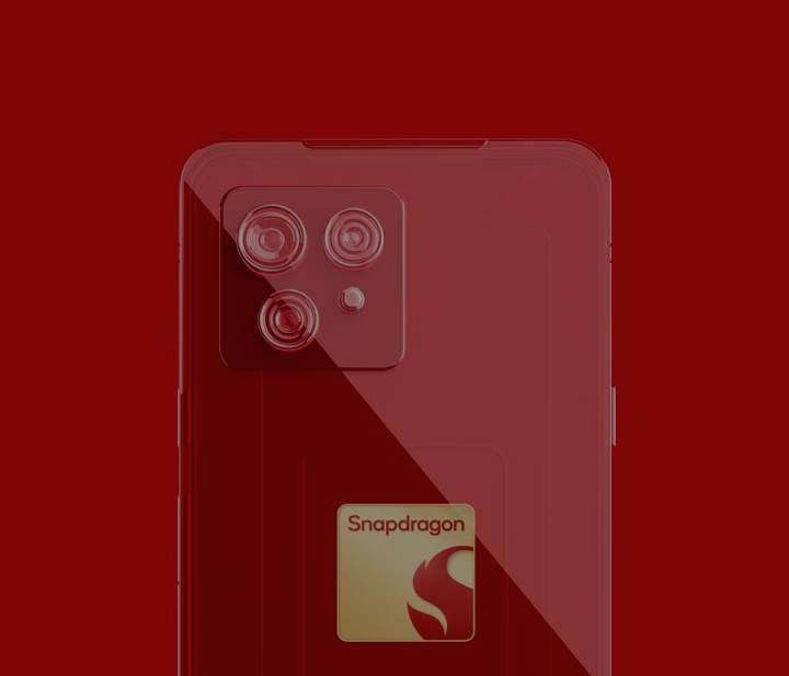 Snapdragon phone render, camera island close-up