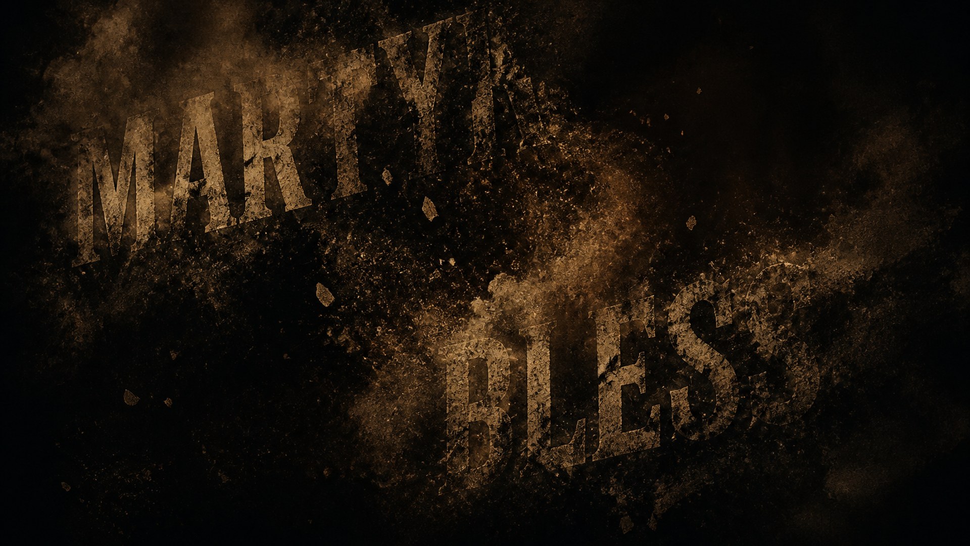 Lyric plate still for Bless the Martyr and Kiss the Child