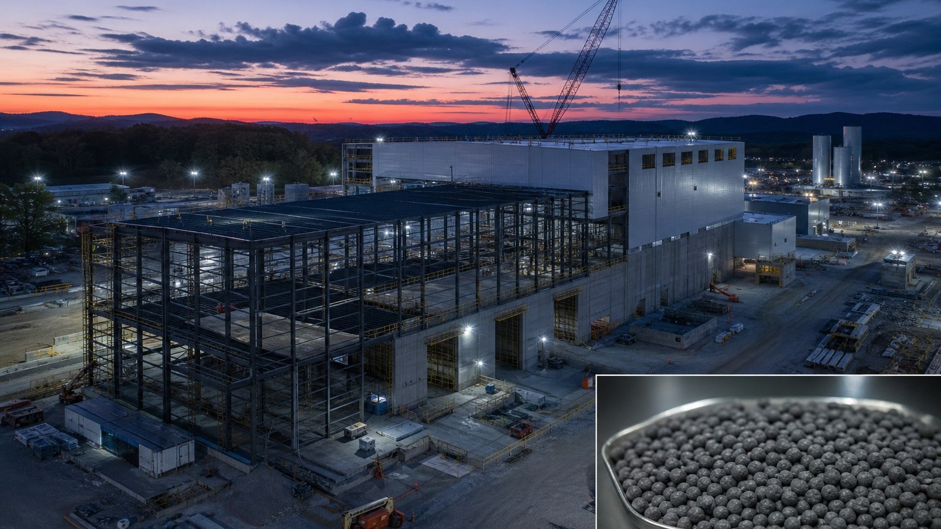 Oak Ridge starts the interior of America’s new fuel plant