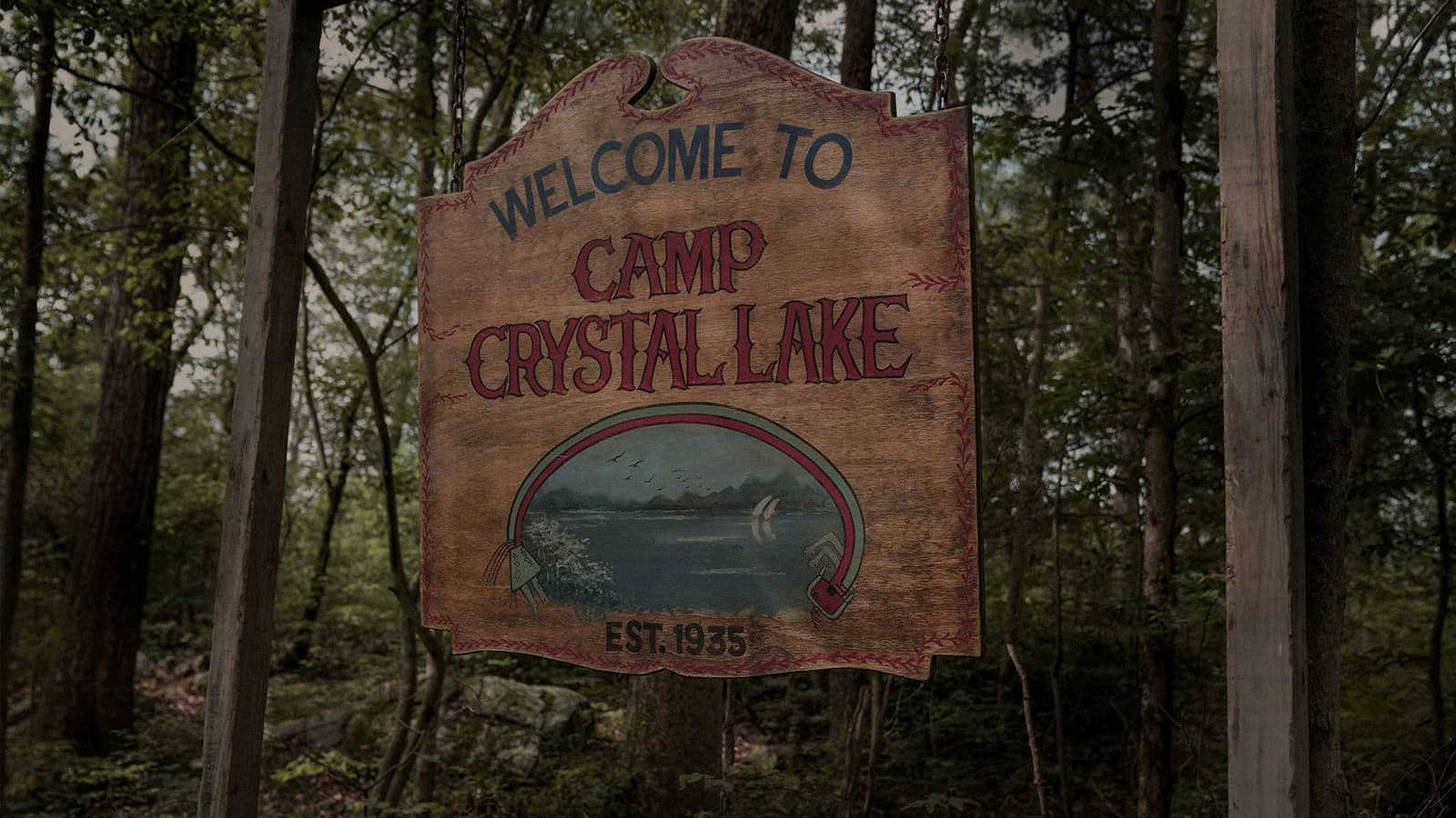 Crystal Lake key art / promotional still — Peacock and A24