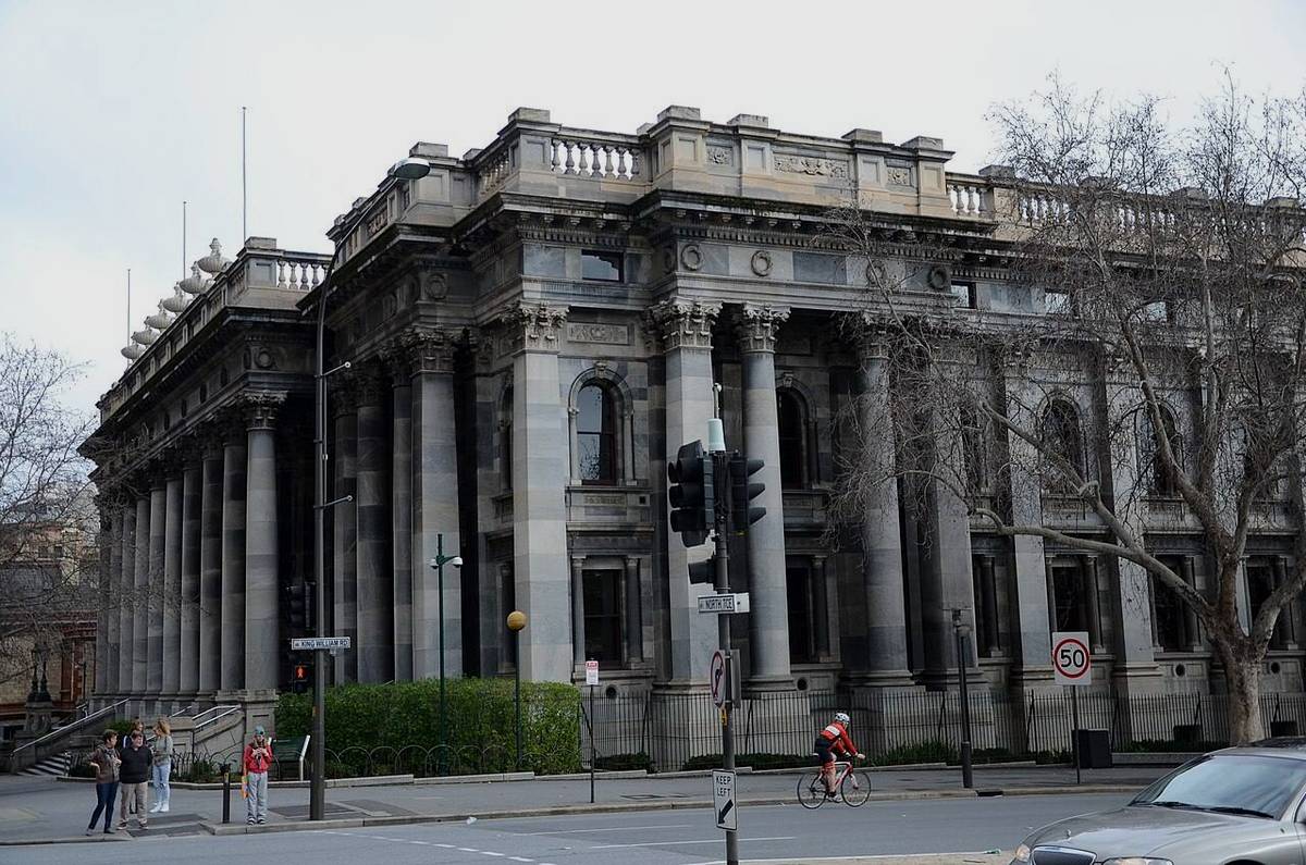 Adelaide Parliament House on North Terrace