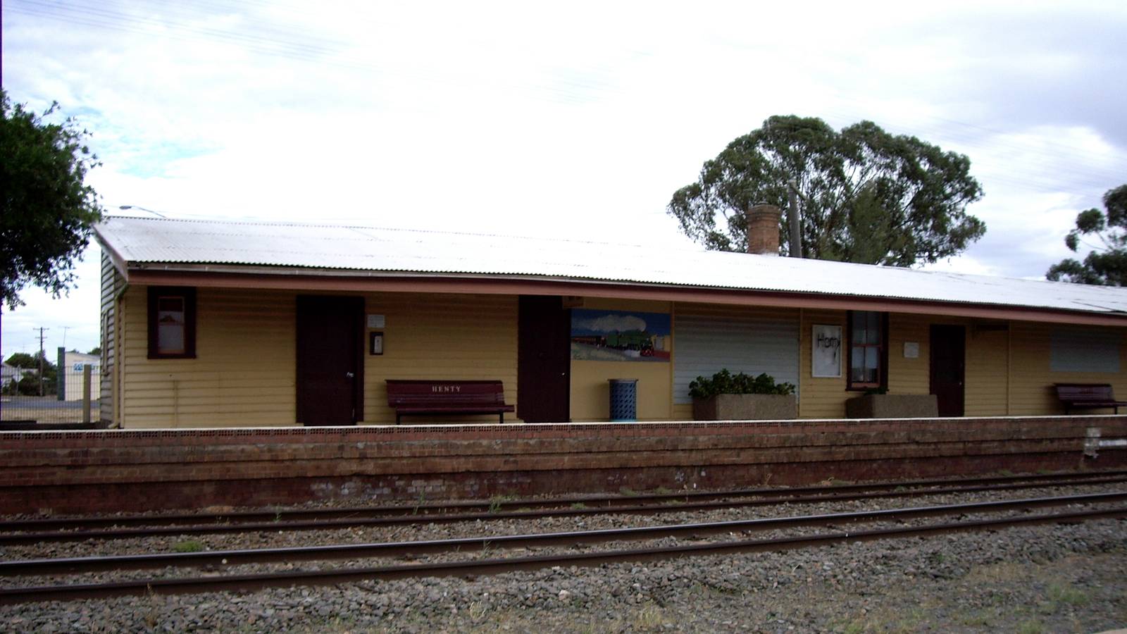 Henty railway station, NSW