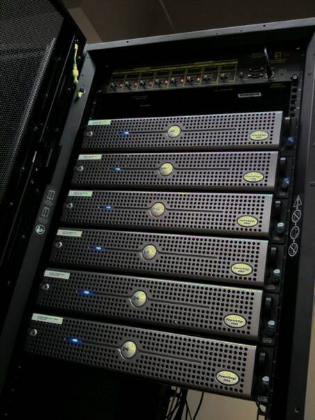 Datacenter rack face