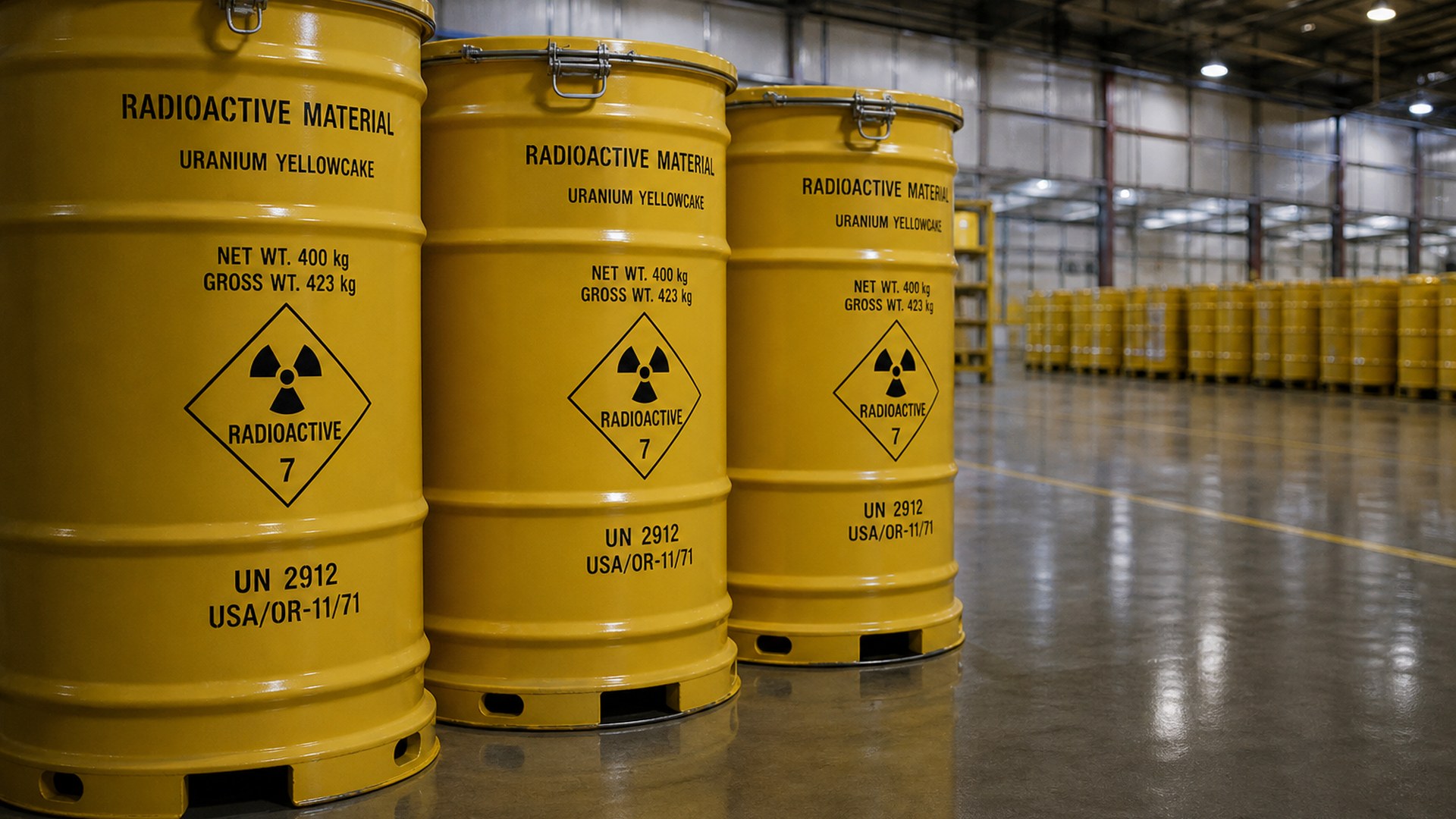 The uranium left Venezuela