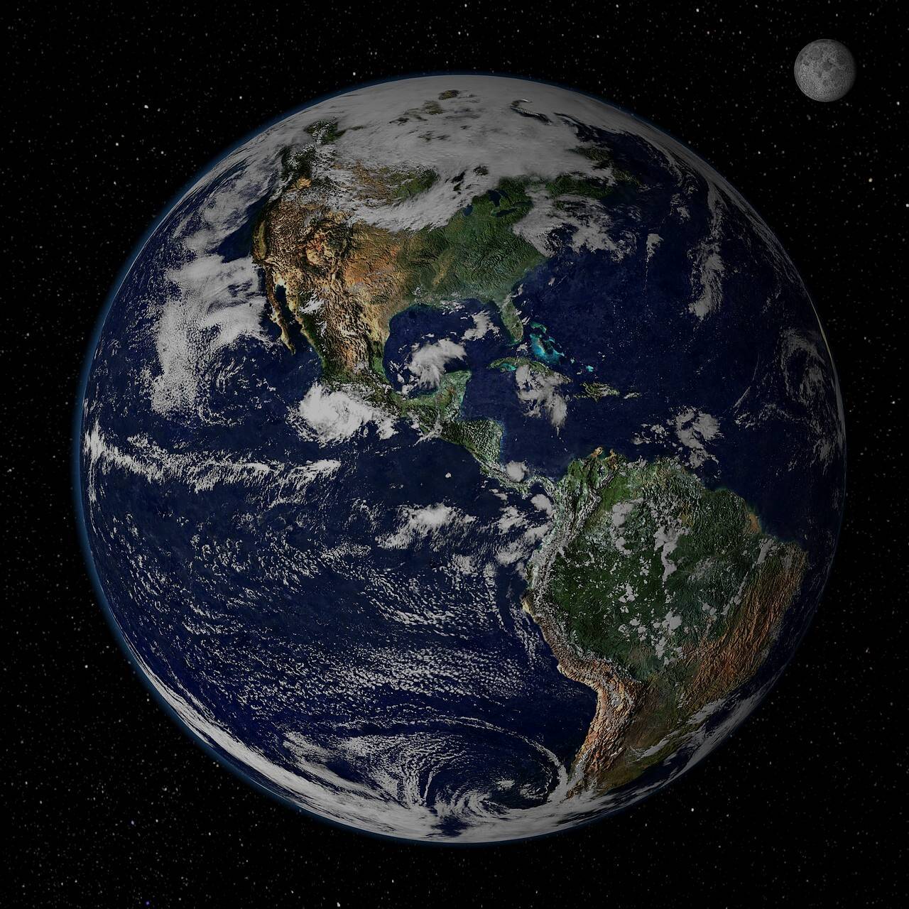 Earth from orbit