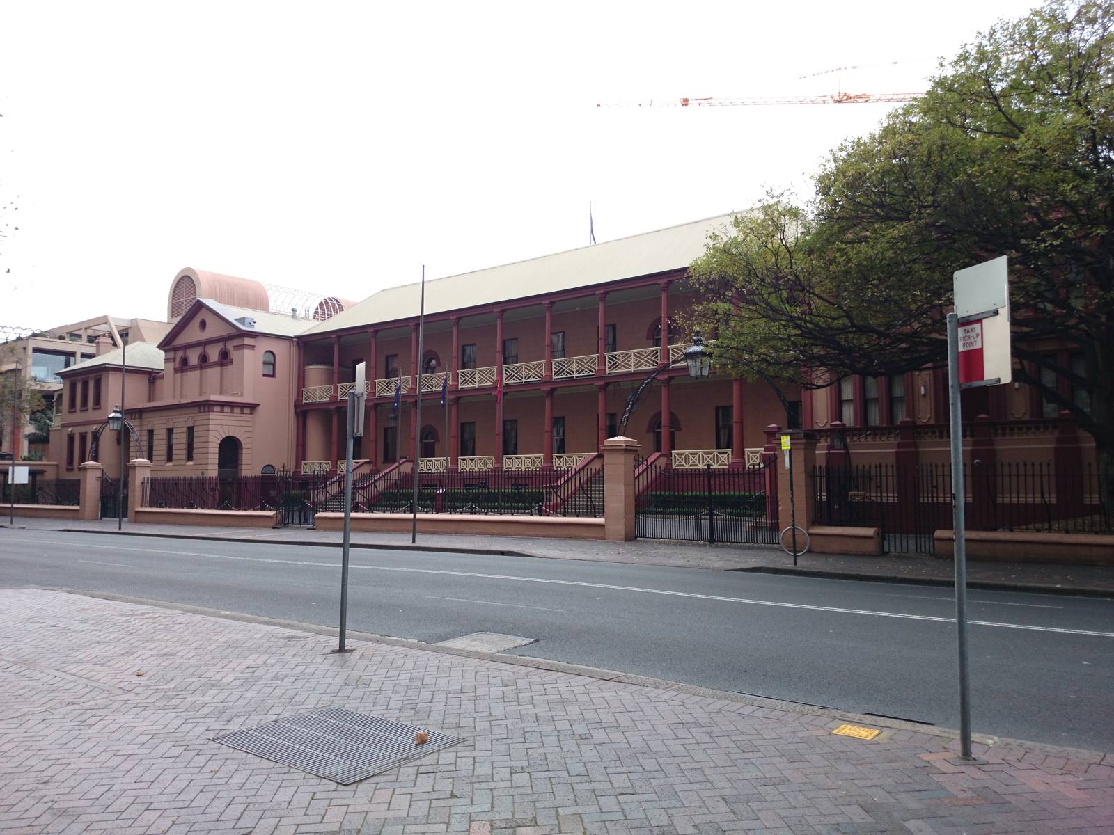 New South Wales Parliament House on Macquarie Street, Sydney