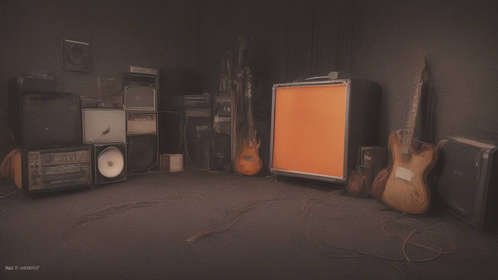 Tube guitar amp and valves still