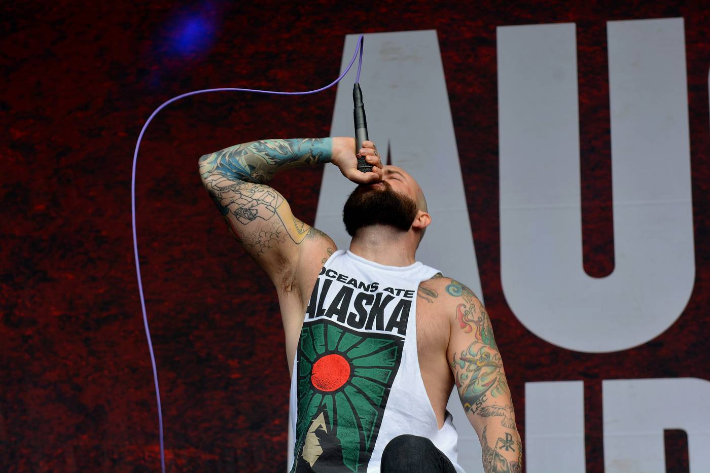 August Burns Red at Reload Festival in Sulingen, Germany, in August 2017.