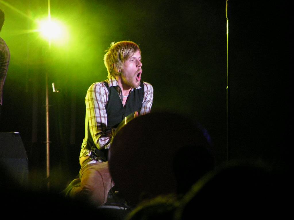 Blindside at Flevo Festival in the Netherlands in August 2006.