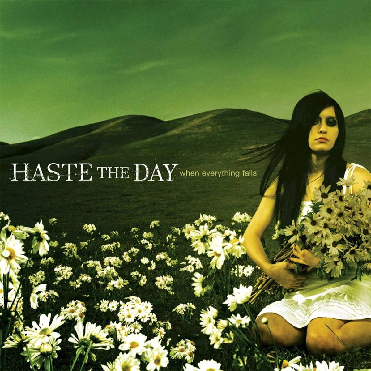 The cover of Haste the Day's 2005 album When Everything Falls, released on Solid State Records.