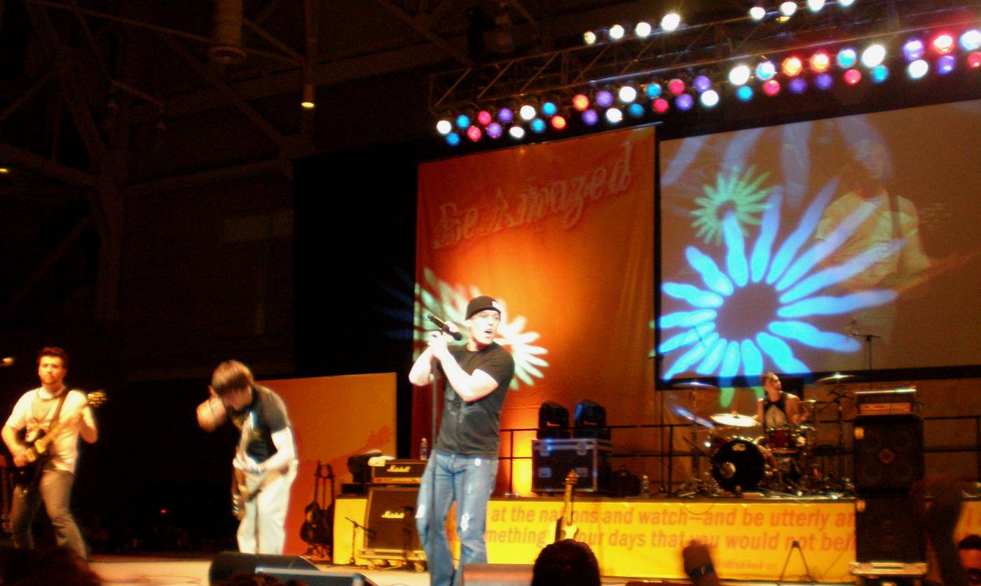 Kutless in concert on 5 January 2007.