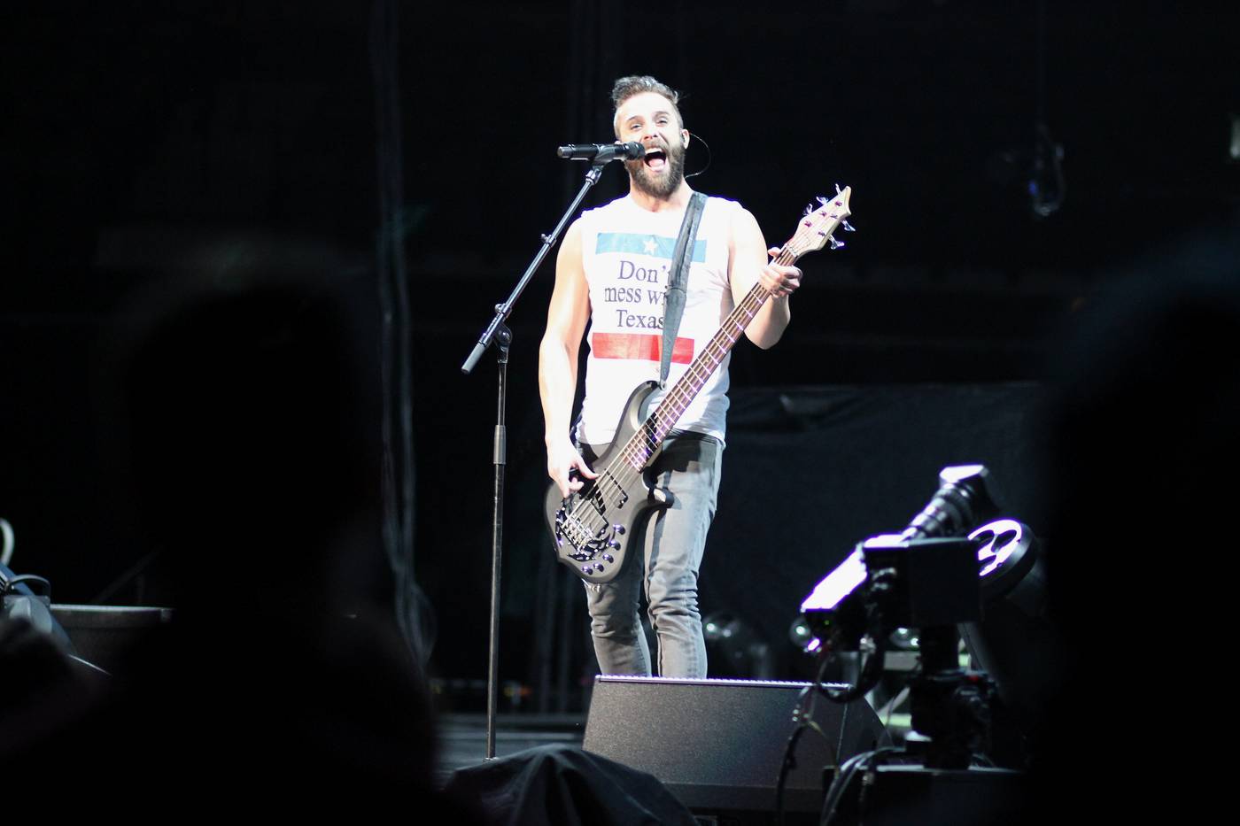 Skillet in concert in 2014.