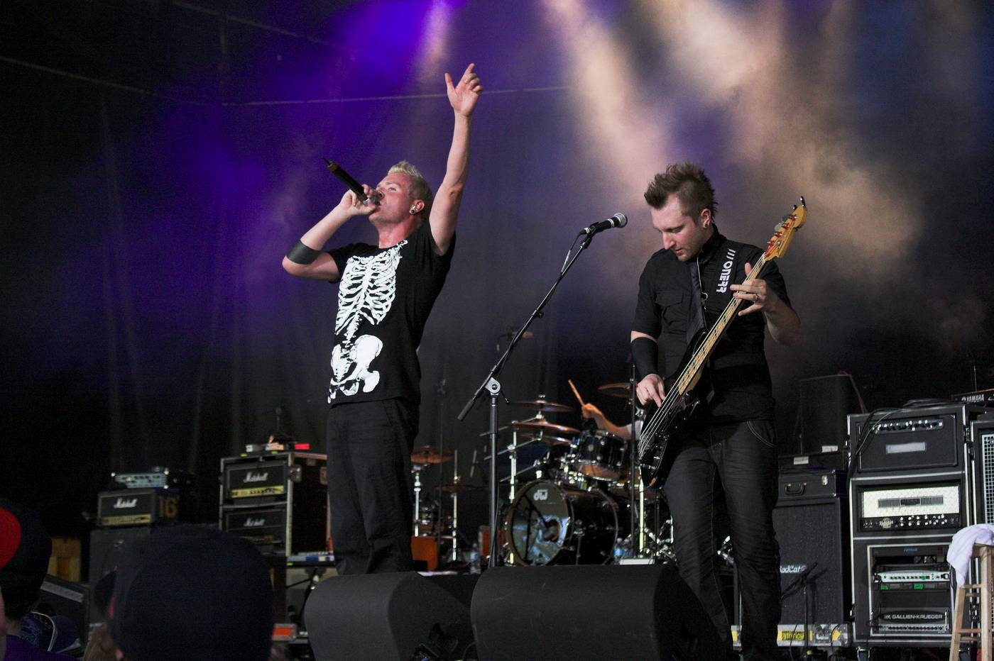 Thousand Foot Krutch perform at Wonder Jam in June 2009.