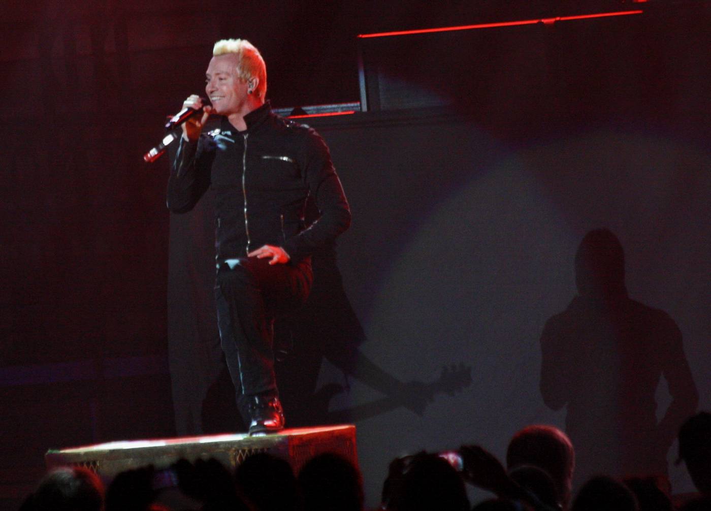Thousand Foot Krutch frontman Trevor McNevan performs in Green Bay, Wisconsin, in February 2011.
